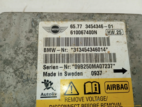 Mini Clubman Airbag Control Module