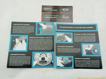 Mini Clubman Owner's Manual Set - 0