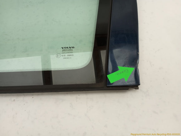 Volvo V70 Passenger Right Rear Quarter Glass