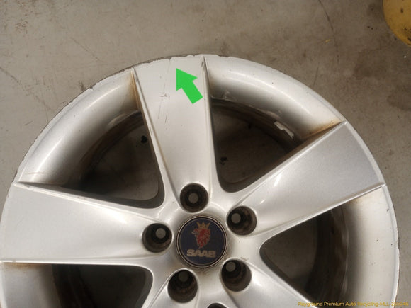 Saab 9-3 Set Of 4 Alloy Wheels 5 Spoke