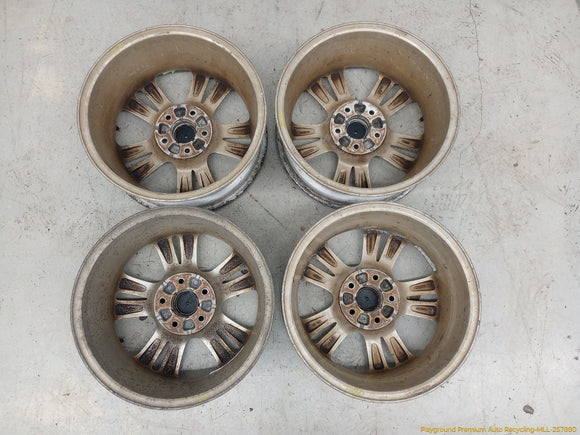 Saab 9-3 Set Of 4 Alloy Wheel 5 Double Spoke