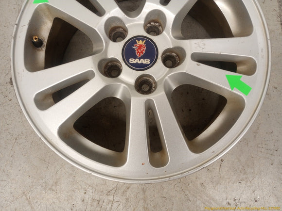Saab 9-3 Set Of 4 Alloy Wheel 5 Double Spoke