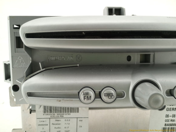 Mini Clubman Navigation System Radio CD Player Head Unit