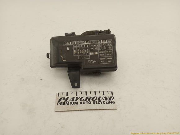 Honda Prelude Engine Fuse Box