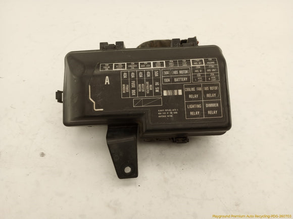 Honda Prelude Engine Fuse Box