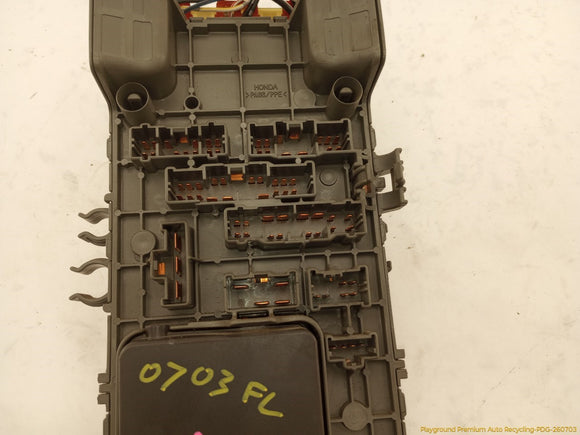 Honda Prelude Driver Left Under Dash Fuse Box