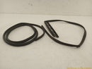 Honda Prelude Pair Of Front Door Seal Weatherstrips-4