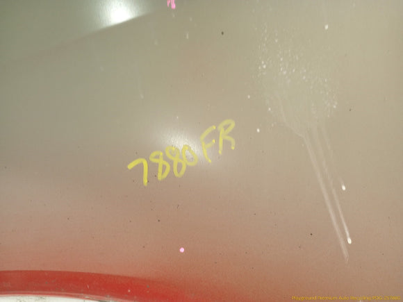 Saab 9-3 Passenger Right Front Fender Panel