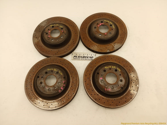 Maserati Quattroporte Set Of Disc Brake Rotors