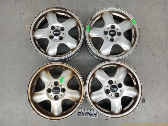 Mini Clubman Set Of 4 Alloy Wheels 5 Spoke