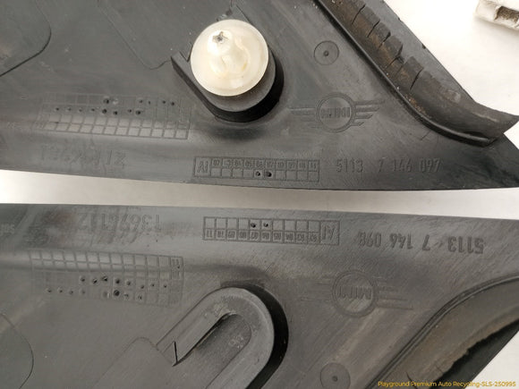 Mini Clubman Pair Of Exterior A Pillar Trim