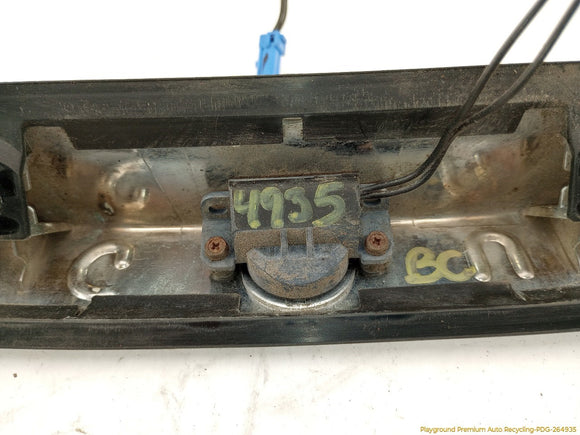 Jaguar XK8 Trunk Lid License Plate Light Trim