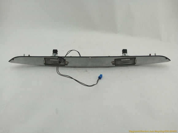 Jaguar XK8 Trunk Lid License Plate Light Trim