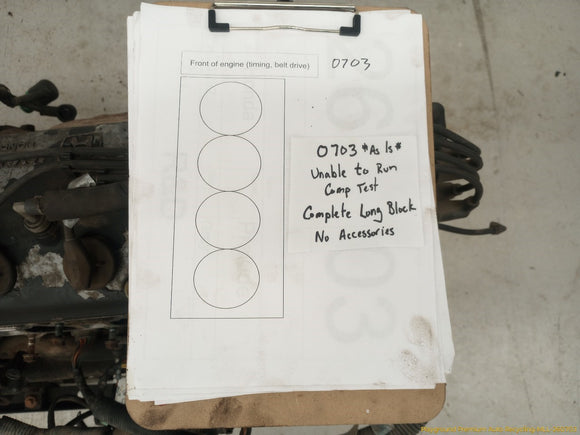 Honda Prelude **AS IS** Engine Long Block