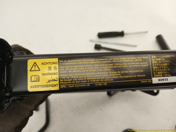 Saab 9-3 Vehicle Jack & Tools Kit