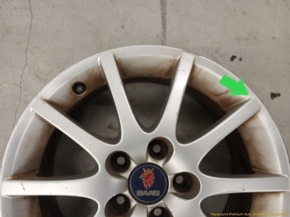 Saab 9-3 Set Of 4 Alloy Wheels 10 Spoke