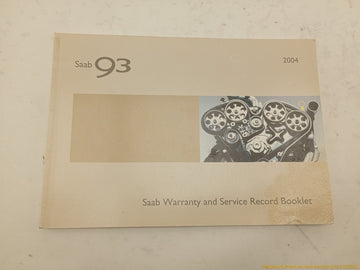 Saab 9-3 Owner's Manual - 0
