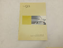 Saab 9-3 Owner's Manual-4