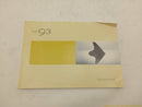 Saab 9-3 Owner's Manual-5