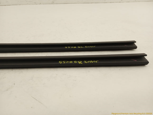 Saab 9-3 Pair Of Rear Inner Window Sweep Trim