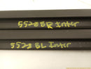 Saab 9-3 Pair Of Rear Inner Window Sweep Trim-12