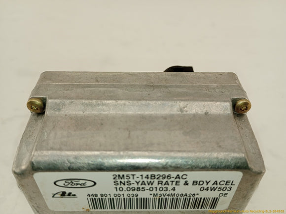 Jaguar XK8 Yaw Rate and Body Acceleration Sensor