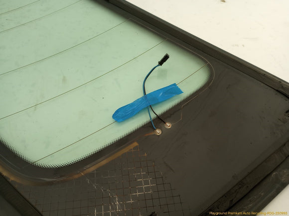 Mini Clubman Driver Left Rear Quarter Glass