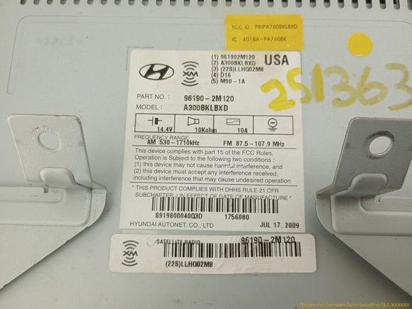 Hyundai Genesis Radio Audio CD Player
