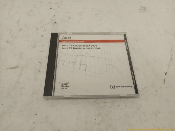 Audi TT Repair Manual CD
