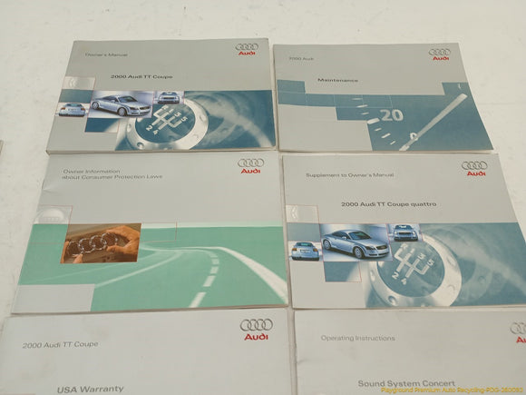 Audi TT Owner's Manual