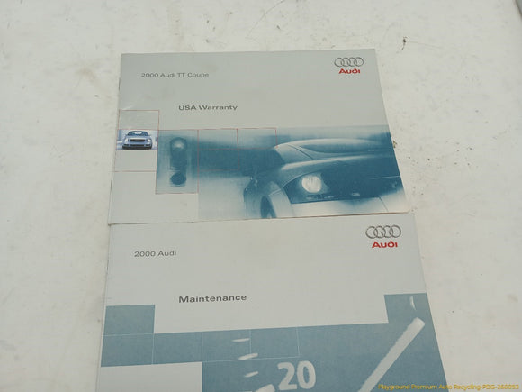 Audi TT Owner's Manual