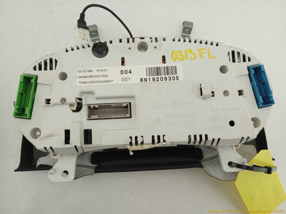 Audi TT **AS IS** Instrument Cluster Speedometer