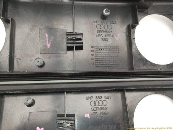 Audi TT Pair Of Rear Roll Bar Trim Cover