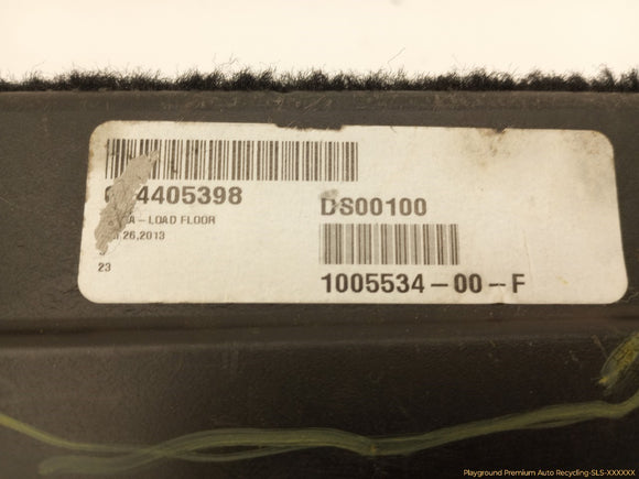 Tesla Model S Trunk Floor Carpet