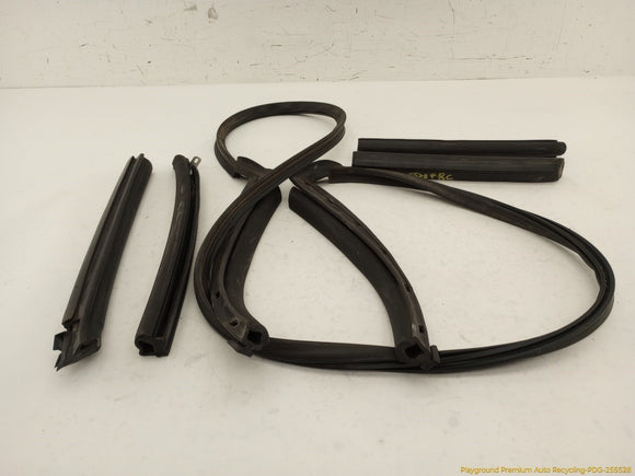 Saab 9-3 Set Of Convertible Roof Rail Seal Weatherstrips
