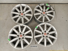 Jaguar XK8 Set Of 4 Staggered Alloy Wheels 10 Spoke