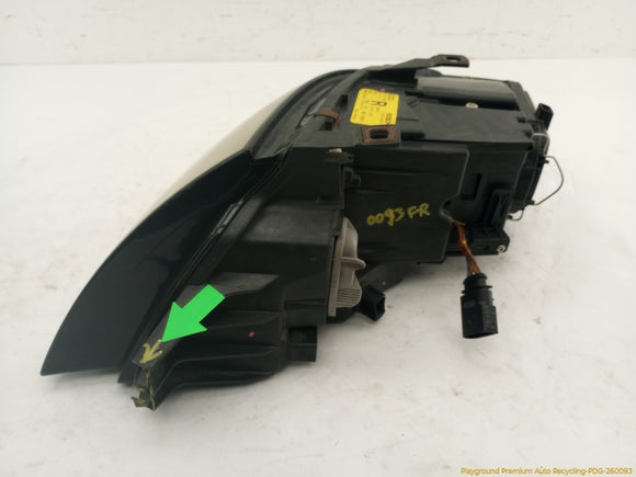 Audi TT Passenger Right Head Lamp