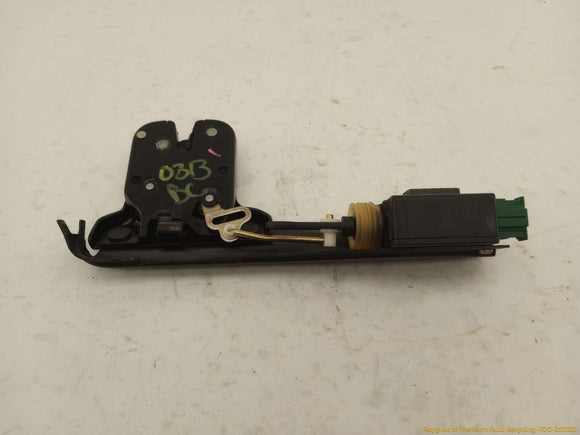 Audi TT Trunk Lock Latch Assembly