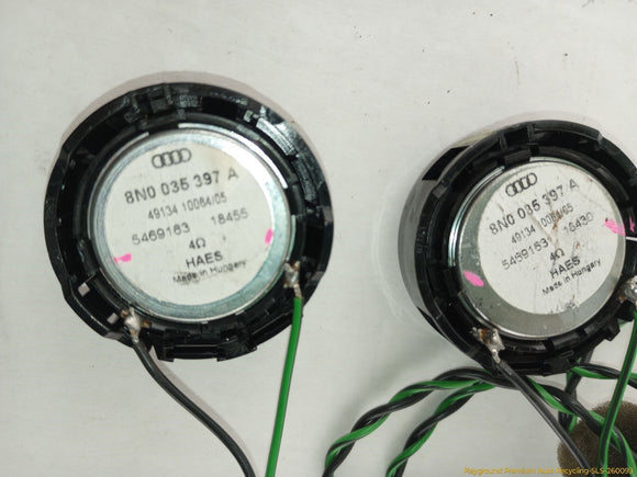 Audi TT Set Of 7 Audio Speakers