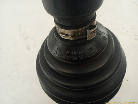 Audi TT Passenger Right Front Axle Drive Shaft