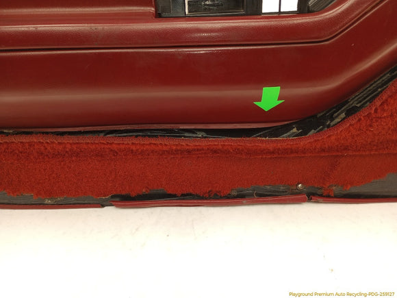 Corvette C4 Driver Left Front Door Trim