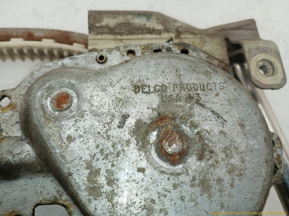 Corvette C4 Driver Left Front Door Window Regulator