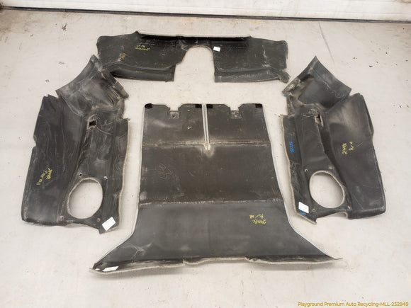 Corvette C4 Set Of 4 Rear Floor Carpets
