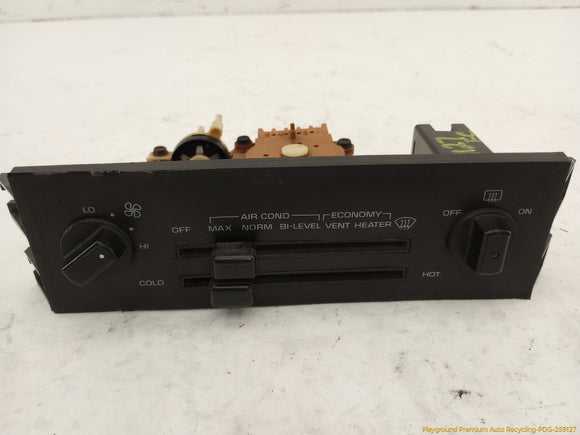 Corvette C4 Climate Control Switch