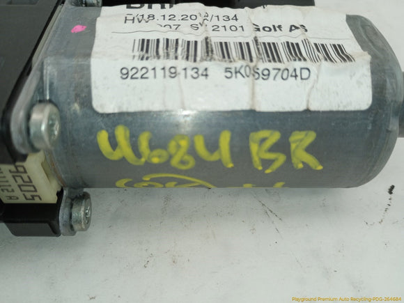 Volkswagen GTI Passenger Right Rear Power Window Motor