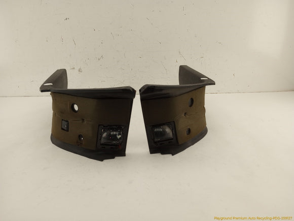 Corvette C4 Pair Of Rear Roof Halo Trim