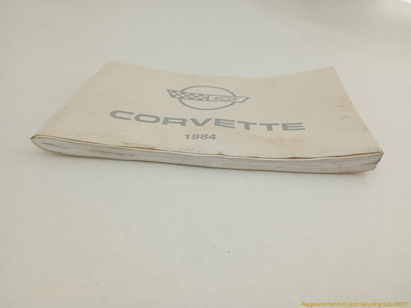 Corvette C4 Owner's Manual