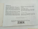 Corvette C4 Owner's Manual-8