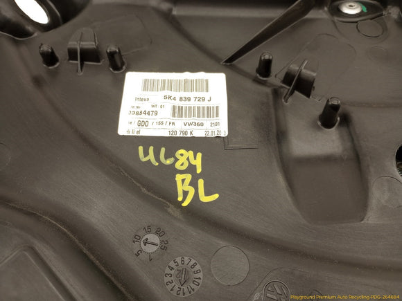 Volkswagen GTI Driver Left Rear Window Regulator