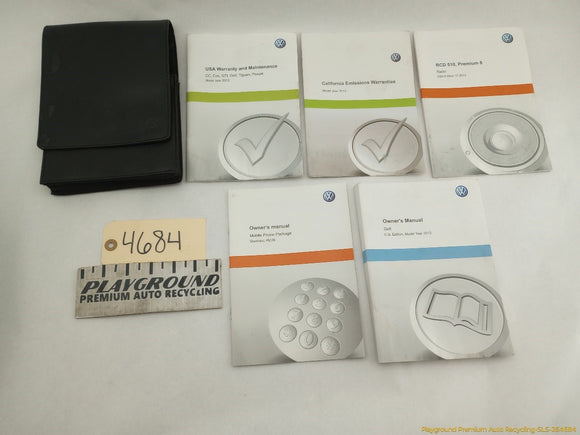 Volkswagen GTI Owner's Manual Set